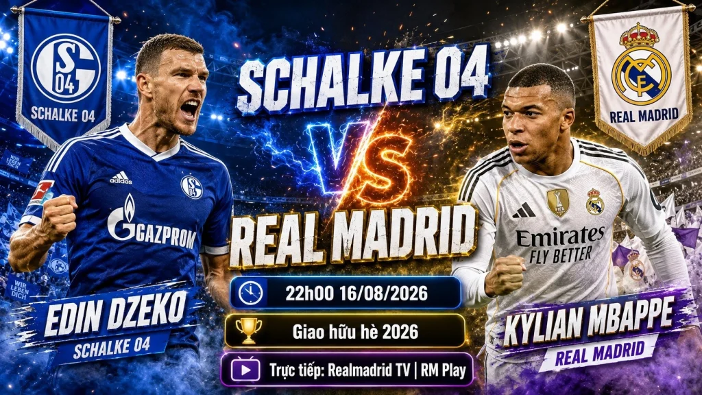OK9 - Nhận định Schalke vs Real Madrid: Sức mạnh hủy diệt 3 OK9 - Nhận định Schalke vs Real Madrid: Sức mạnh hủy diệt
