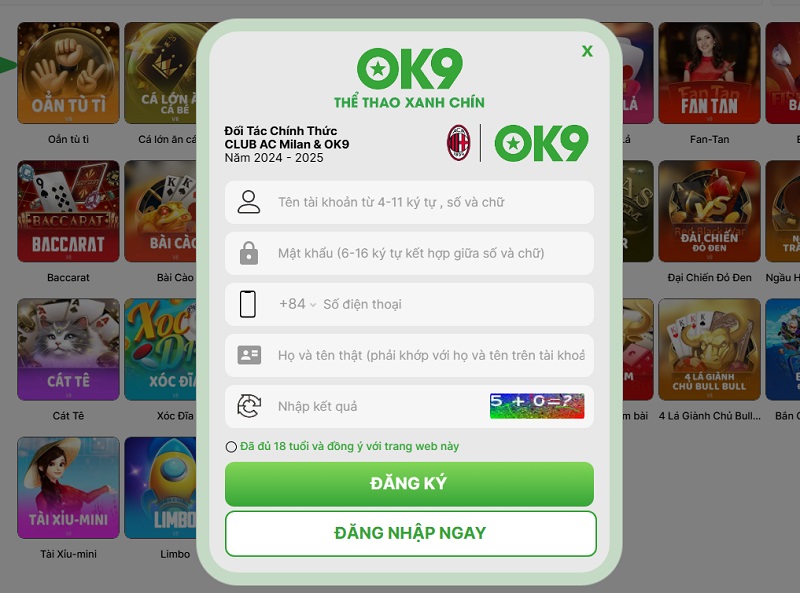 Game Bài OK9 - Sảnh Game Đổi Thưởng #1 Được Hội Viên Yêu Thích 2 Hướng Dẫn Chi Tiết A-Z Để Bắt Đầu Chơi Game Bài Tại OK9